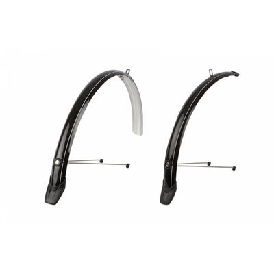 Schutzblechset 28 51 mm Polisport Towny - schwarz