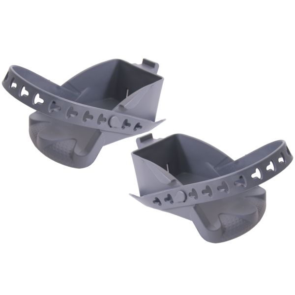 Polisport -Fußstützes Set mit Gurten Bilby Junior Dark Grey