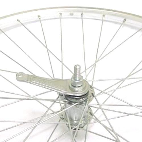 Hinterrad 26 x 1,75 1,95 mit Favoriten Remubaaf Zac 19 Rand - Silber