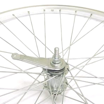 Hinterrad 26 x 1,75 1,95 mit Favoriten Remubaaf Zac 19 Rand - Silber