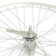 Hinterrad 26 x 1,75 1,95 mit Favoriten Remubaaf Zac 19 Rand - Silber