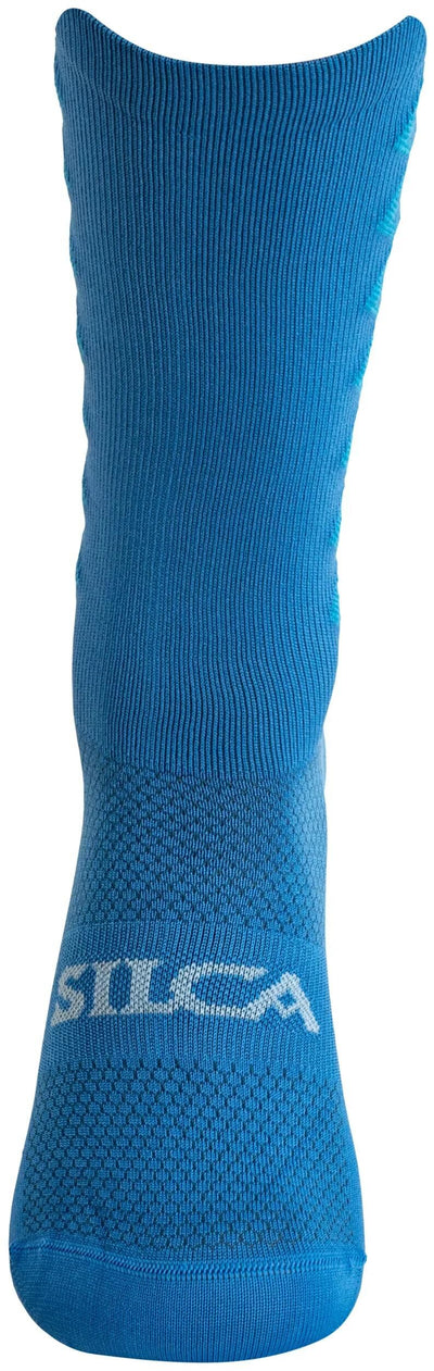Silca Sock aero hohe Größe S Cyan Blau
