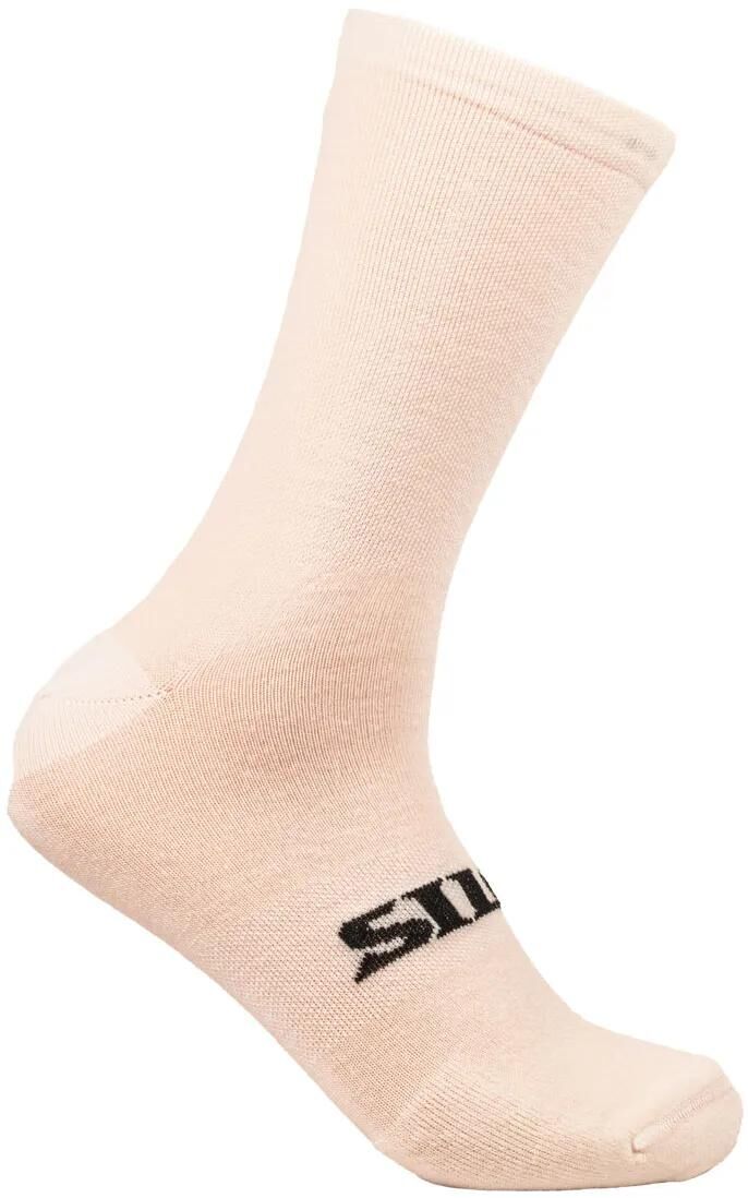 Silca Socken Schotterwolle Sockensocke Schotterwollsocke S weiß