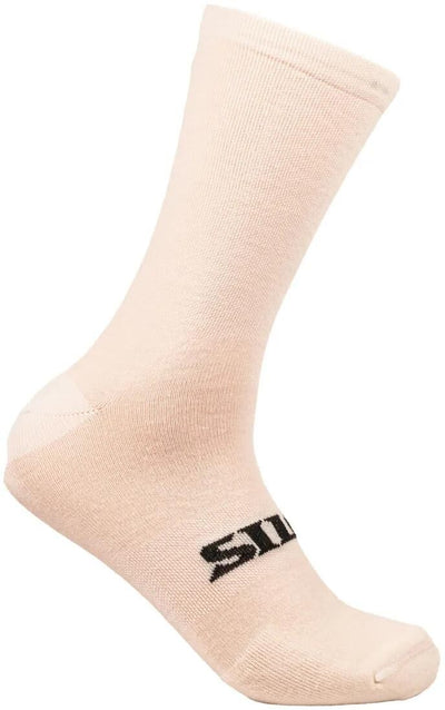Silca Socken Kieswolle Größe L Weiß