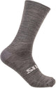 Silca Socken Kieswolle Größe L Grau