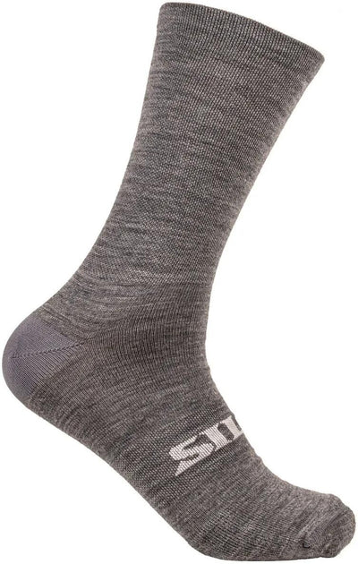 Silca Socken aus Kieswolle, Socke, Kieswolle, Größe XL, grau