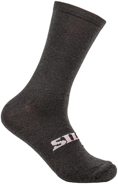 Silca Socken Kieswolle Größe m schwarz