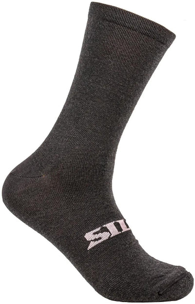Silca Socken Schotterwolle Socke Socke Schotterwolle Größe L schwarz