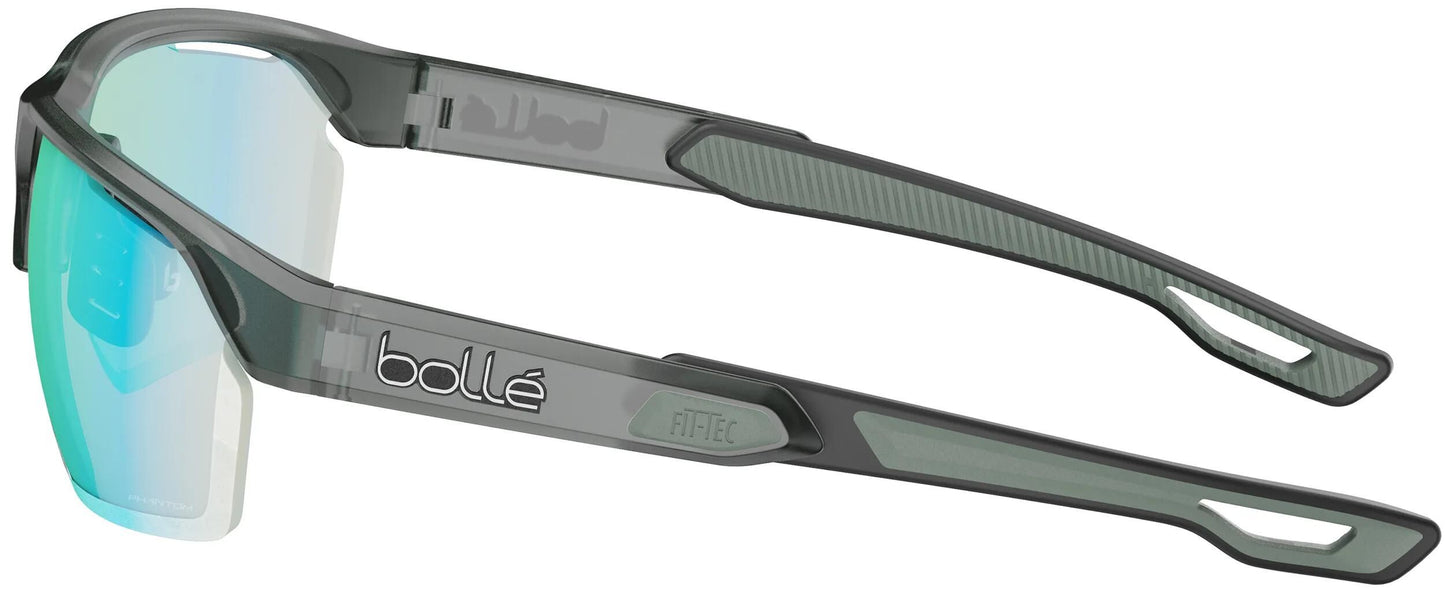 Bollé -Brille Victus Pro Bl.frost Ph.Clear Green