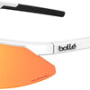 Bollé -Brille Mikrokante weiße Matte. Phantom Br.Rred