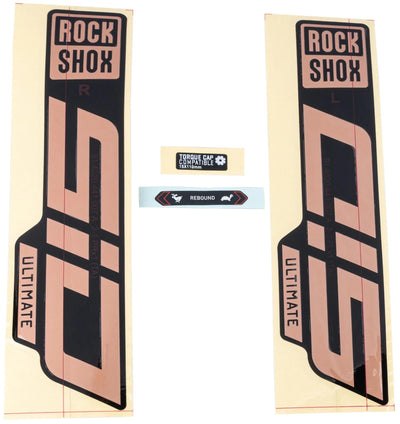 Rockshox Decal Set Rs Sid Ult. Kupfer -Look