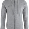 Contec Sweatjack mit Hood Reißverschluss hell