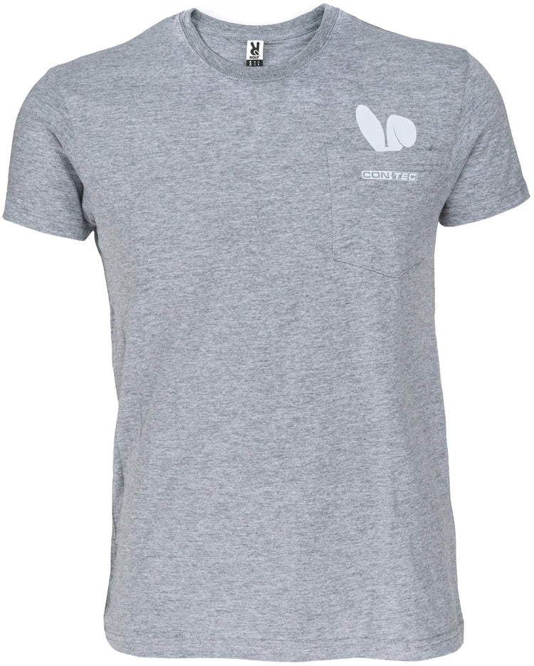 Contec T-Shirt Hidden Shirt CT T-Shirts Hidden.Shirt Grau Gr. l