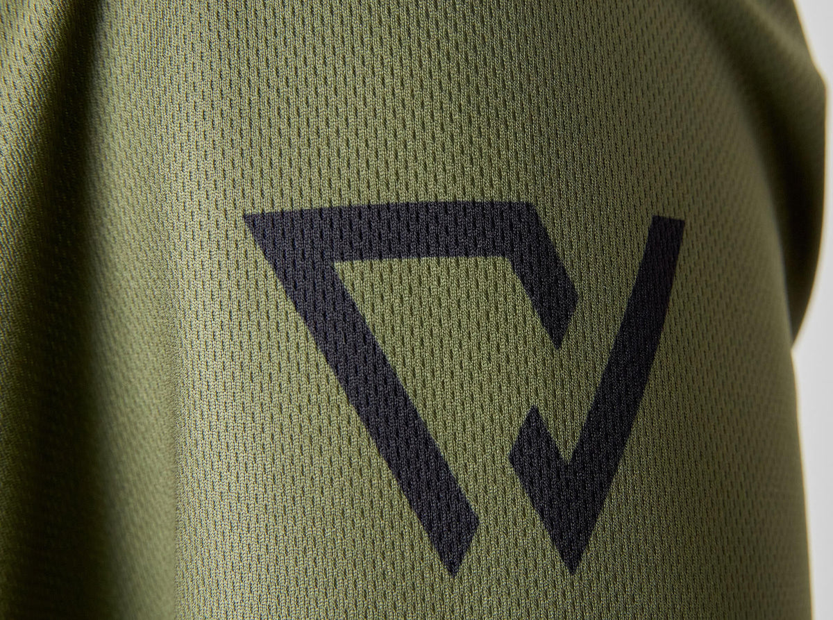 Conway -Hemd mit langen Ärmeln fahren T -Shirt Ls