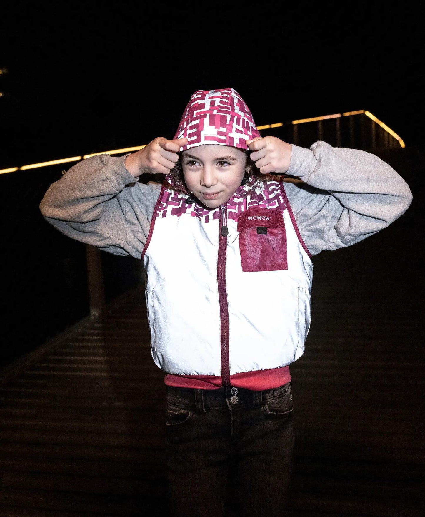 Wowow Kinderweste Yoho Pink S