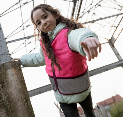 Wowow Children's Weste Zippy Pink l