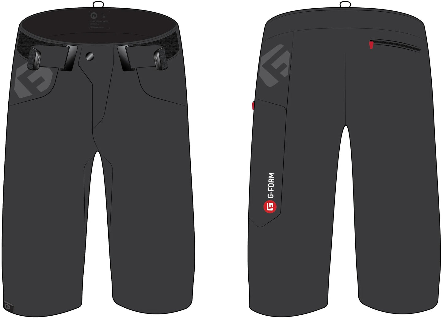G-Form Shorts Rhode Herren Größe xl