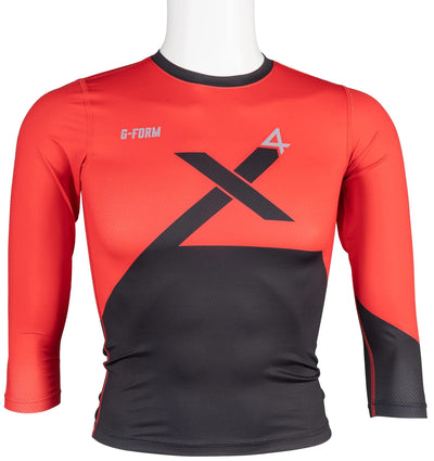 G-Form Longshirt Youth Pro-X4 Langarmshirt Youth Pro X-4 L XL Rot Bl