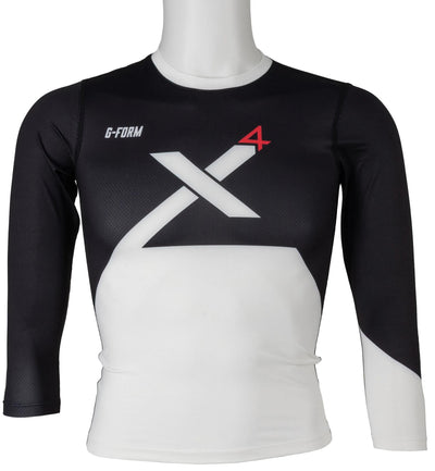 G-Form Longshirt Youth Pro-X4 Langarmshirt Youth Pro X4 L XL Bl Whi.