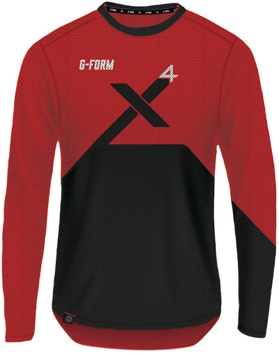 G-Form Longarm Shirt Pro X-4 SZE XL Red Black