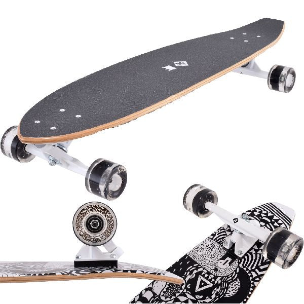 Straßensurfen Surfen Surfen Kicktail Rumble Skateboard