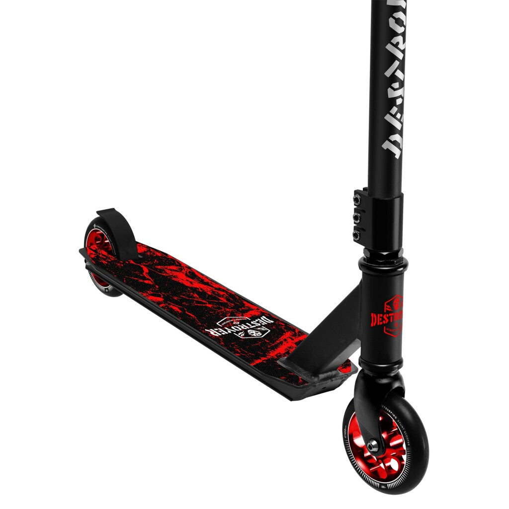 Straßensurfen Surfen Surfing Stuntstep Zerstörer Red Lightning Black Rot