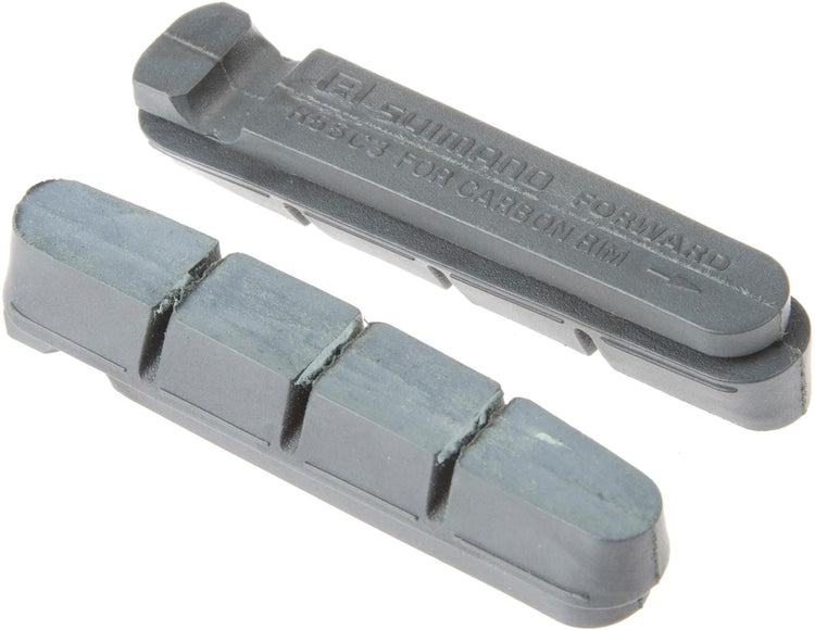 Shimano-Cartridge-Bremsbeläge R55C3 BR.Shoe Shim. R55C3 Paar Kart.f.Vergaserfelge