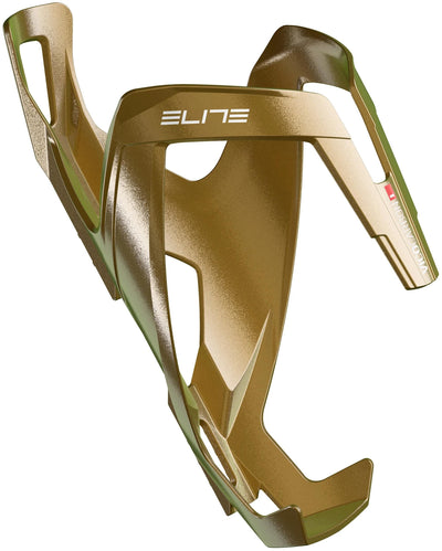 Elite Flaschenhalter Vico Carbon Flaschenhalter Vico Gold Metall
