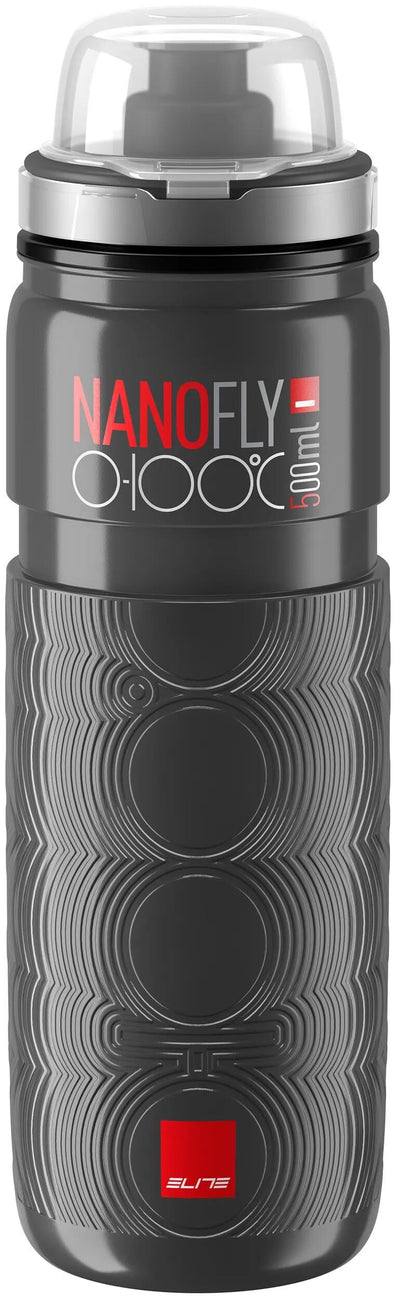 Elite Wasserflasche Nano Fly Flasche Nano Fly 500 ml dunkelgrau