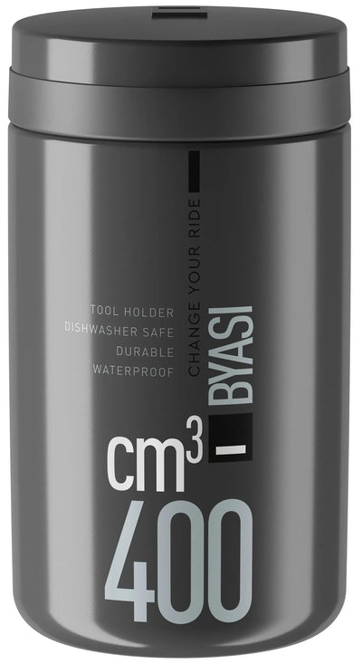 Elite Werkzeugflasche Byasi Werkzeugflasche Byasi 400cm3 dunkelgrau