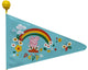 Fahrradmode Sicherheitsflagge Sicherheitsflagge Pepa Pig
