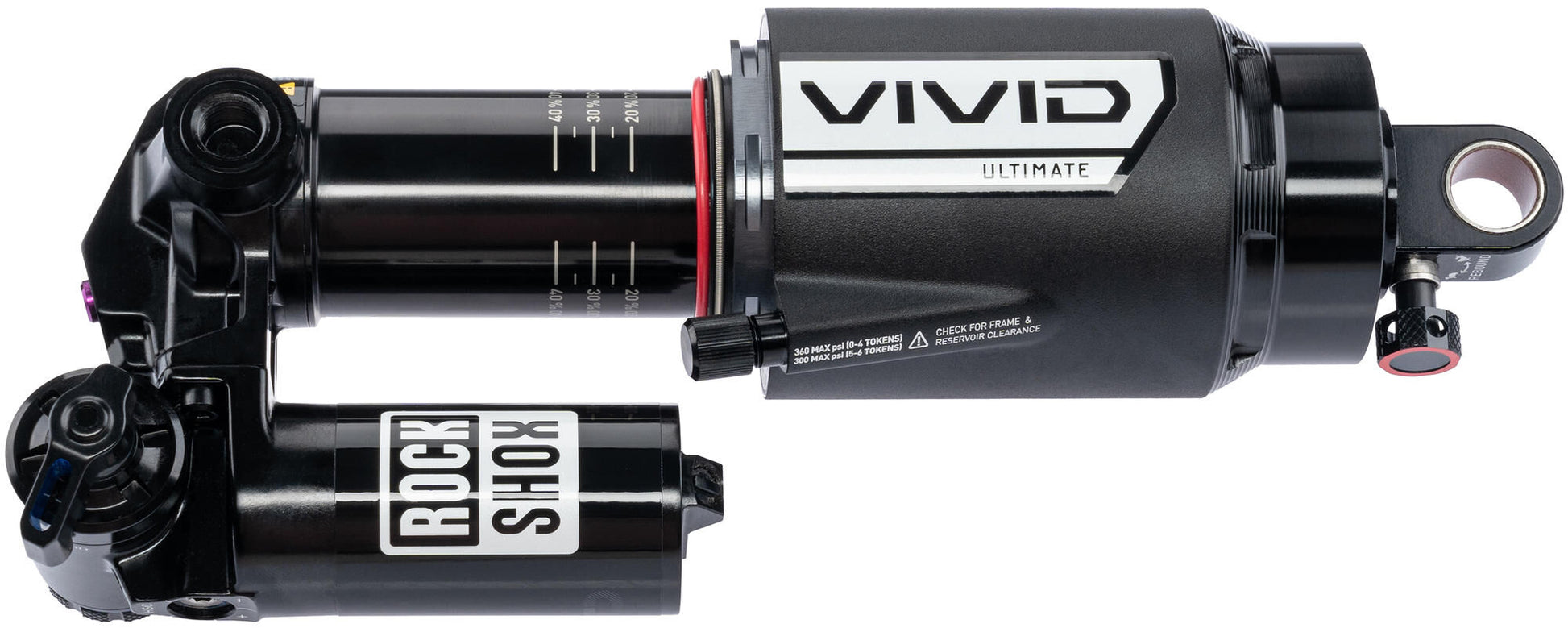 Rockshox Heck -Stoßdämpfer RS ​​Vivid ult. RC2T 185 x 55 mm