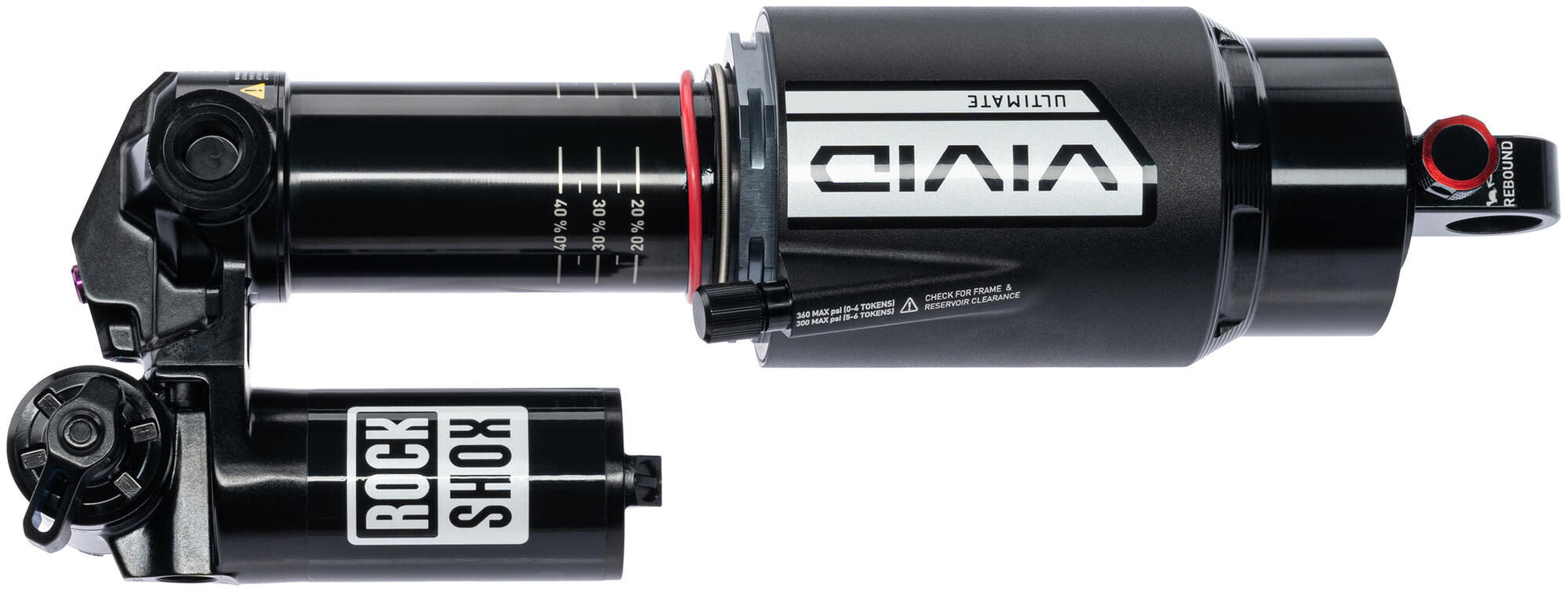 Rockshox Heck -Stoßdämpfer RS ​​Vivid ult. RC2T 205 x 60 mm