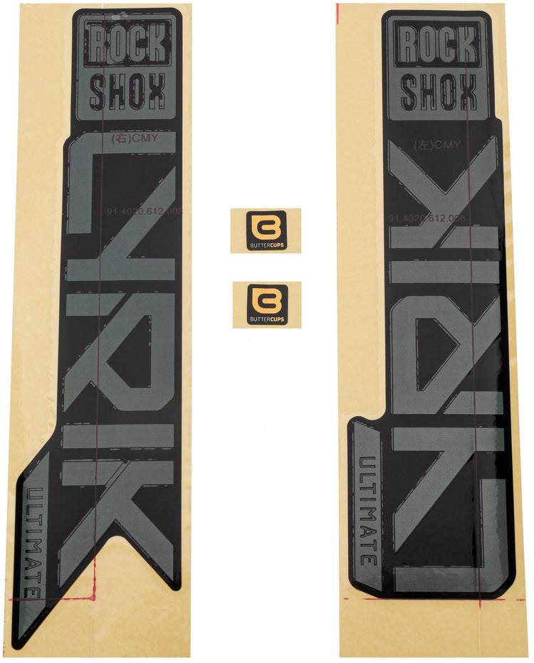 Rockshox Decal Set Rs Gloss Regenbogen