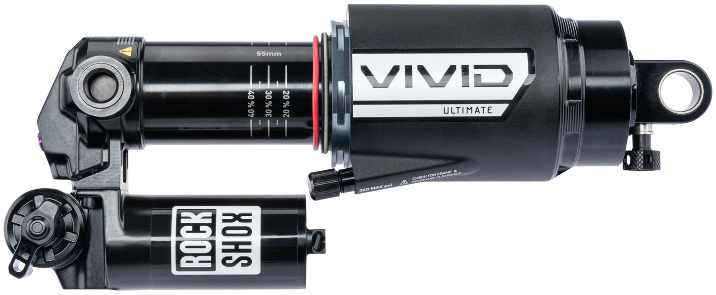 Rockshox Heck -Stoßdämpfer RS ​​Vivid ult. RC2T 185 x 55 mm