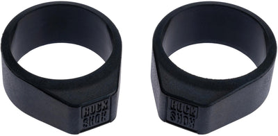 Rockshox Stoßfänger RS 2 PCs Schwarz 2 PCs 38 mm 2024 Schwarz