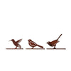 Ty Gartenstecker Vogel Rus Metall 18x1,5x13cm