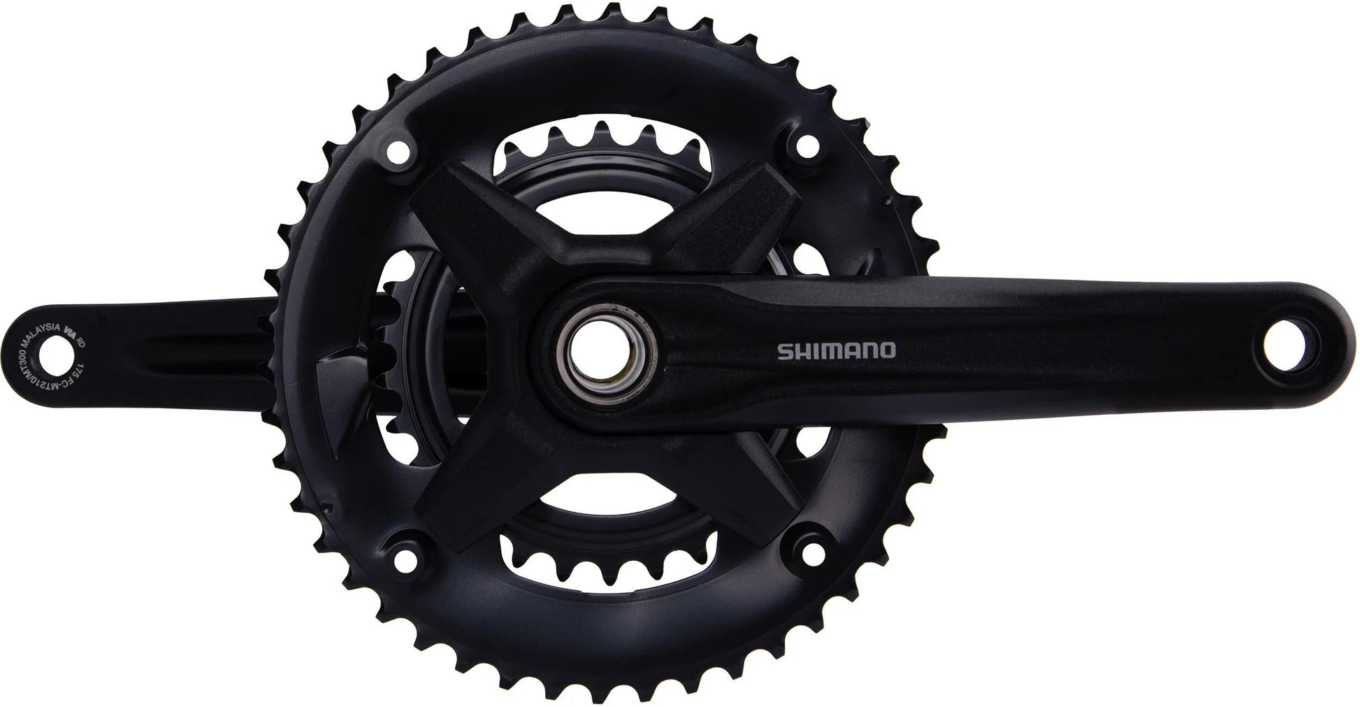 Shimano cranken.shim. ALT.FCMT210 30 46T.175mm 9sp Bl.--
