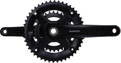Shimano cranken.shim. ALT.FCMT210 30 46T.175mm 9sp Bl.--