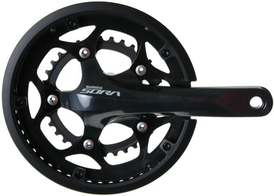 Shimano Kurbelgarnitur Sora fc-r3000 Kurbelgarnitur shi.sora fcr3000 34 50t.170mm ht2 9sp bl.
