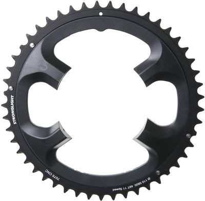 Stronglight Chain Ring Stronl. 49t äußere Alu Schwarz