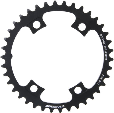 Stronglight Chain Ring Stronl. 38T Inner Alu Black