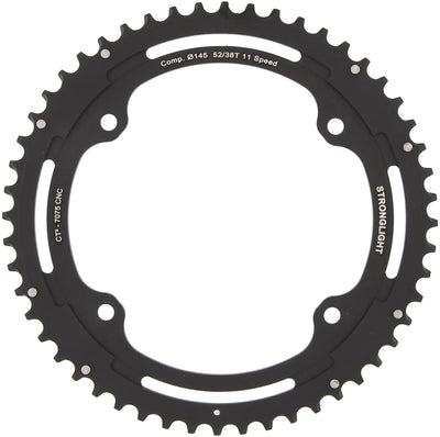 Stronglight Chain Ring Stronl. CT2 52T Outer Cer.-tefl.coat.