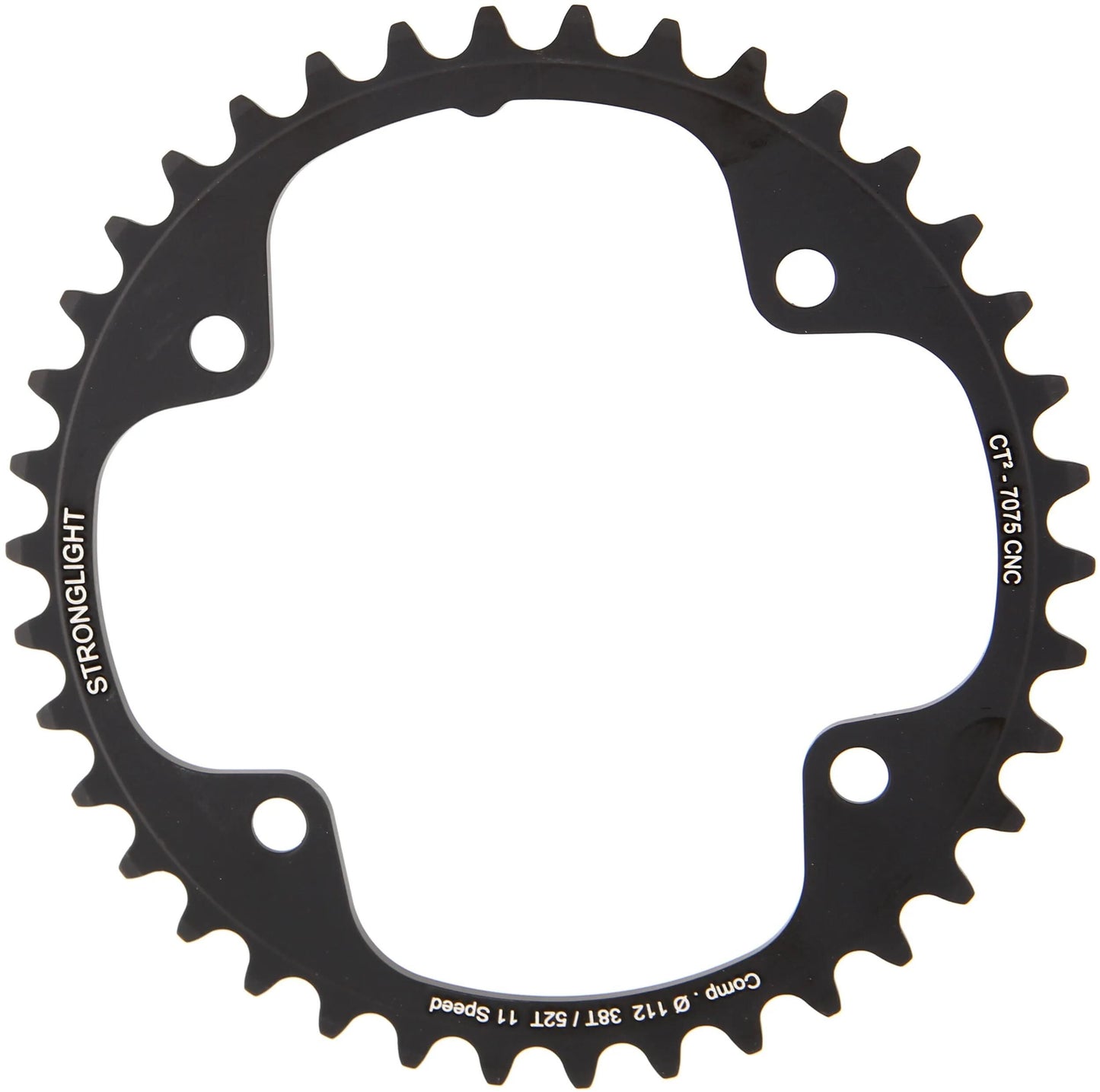 Stronglight Chain Ring Stronl. CT2 38T Inner Cer.-tefl.coat.