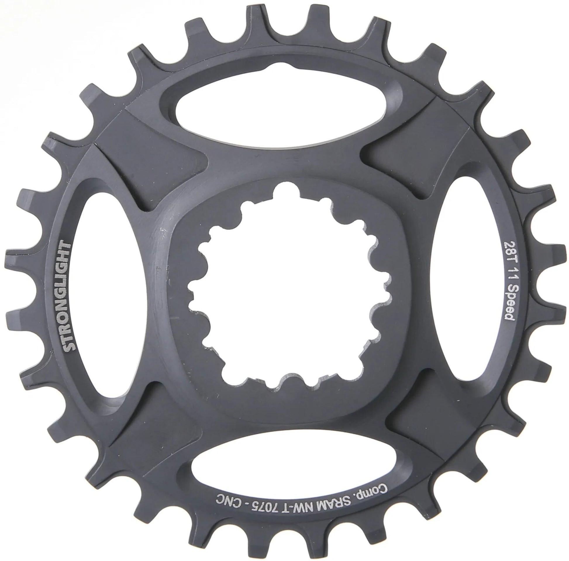 Stronglight Chain Ring Strongl.ht3 30t Inner Alu Black