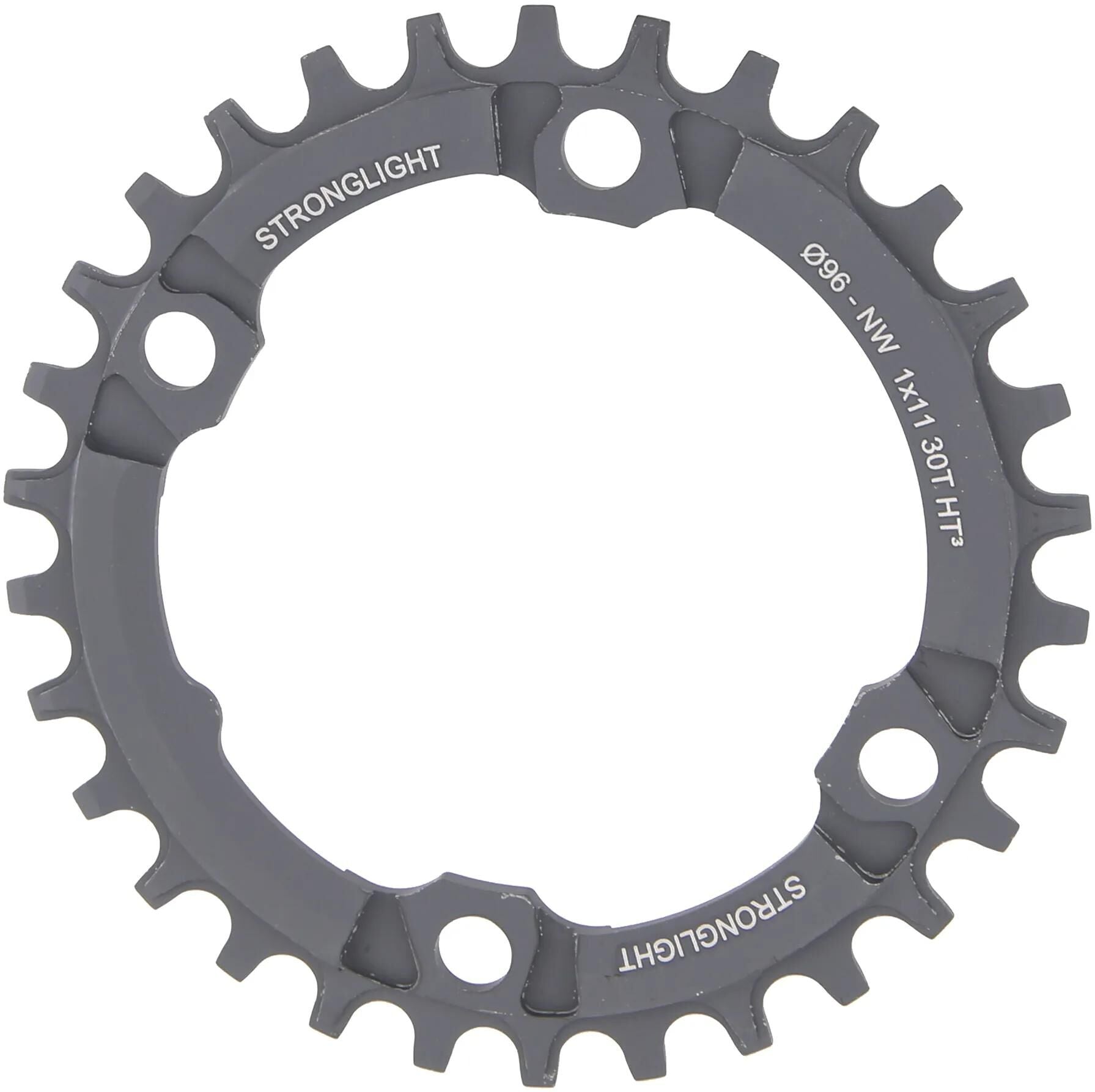 Stronglight Chain Ring Stronl. Ht3 30t alu schwarz