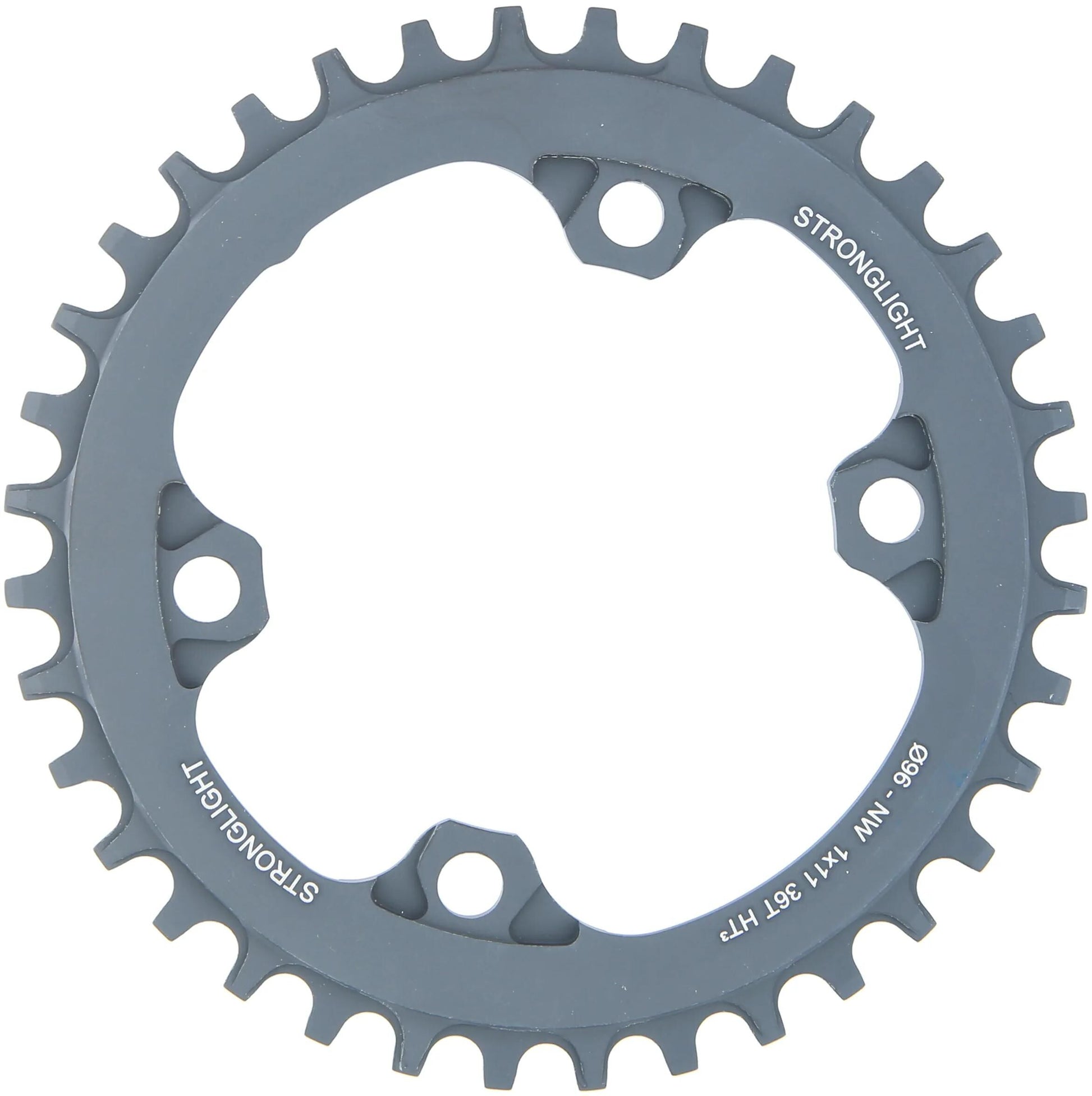 Stronglight Chain Ring Stronl. Ht3 36t alu schwarz
