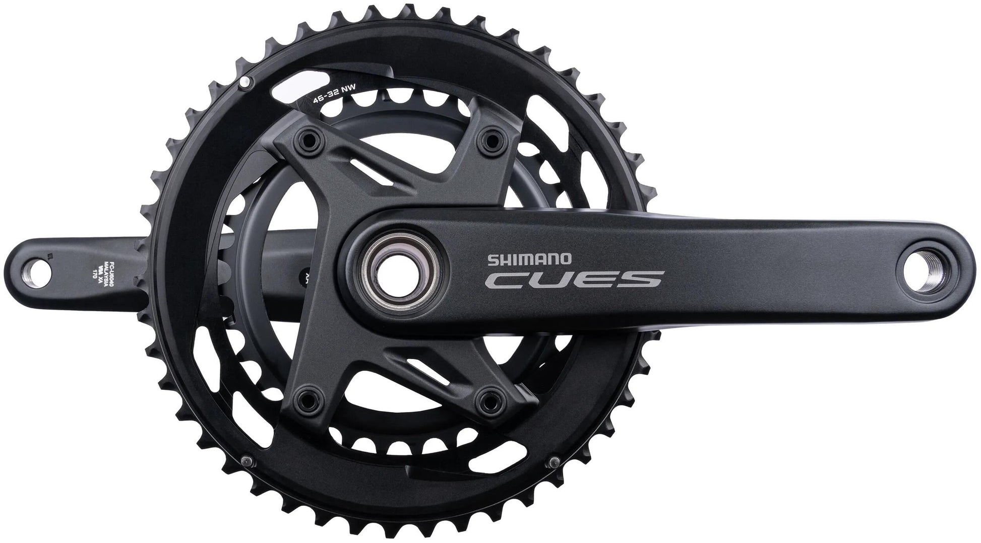 Shimano Kurbelgarnitur Cues fc-u6040-2 shim.krg u6040-2 46 32 170 sw 9 10f ht