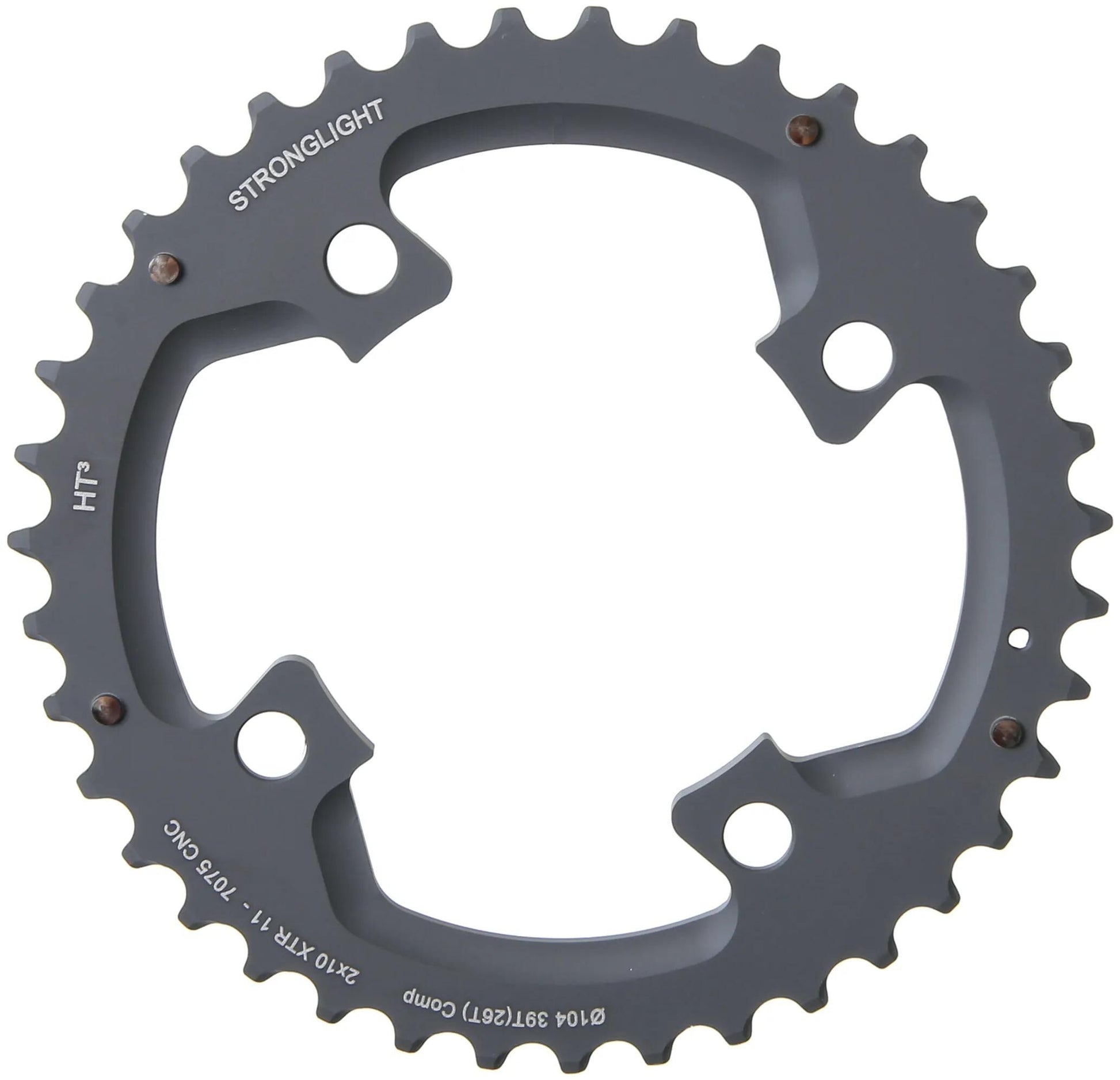 Stronglight Chain Ring Stronl. HT3 39T Outer Alu Black