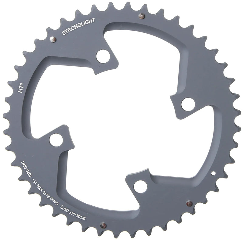 Stronglight Chain Ring Stronl. HT3 44T Outer Alu Black